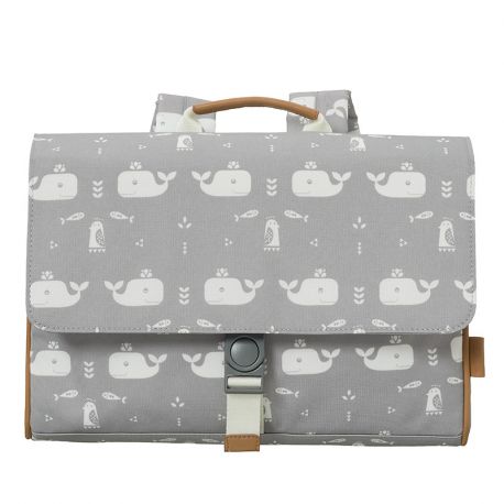 Cartable Whale dawn grey Cartable Whale dawn grey
