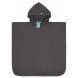 Poncho en tétra anthracite