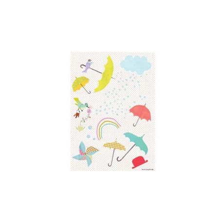 stickers 'les parapluies' stickers 'les parapluies'