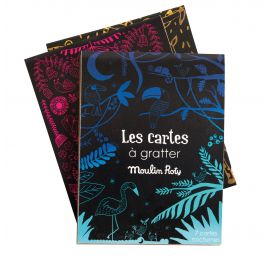 Cartes à gratter nocturne