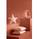 Coussin Akamba velvet 45x30 cm - Bloom pink