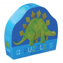 Mini puzzle - Stégosaure - 12 pcs