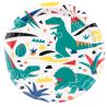 Set de 8 assiettes - dinosaure