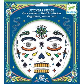 Stickers visages - Tête de mort