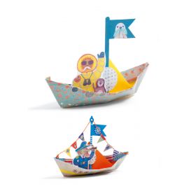 Atelier origami - Bateaux sur l'eau
