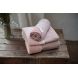 Couverture berceau Vigo teddy - Old pink/shadow pink - 75x100 cm