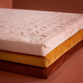 Matelas de jeu Zanzibar velvet - Bloom pink