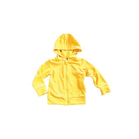 sweat à capuche bébé en velours jaune sweat à capuche bébé en velours jaune