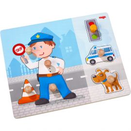 Puzzle en bois - Police