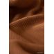 Coussin en tricot So natural - biscuit