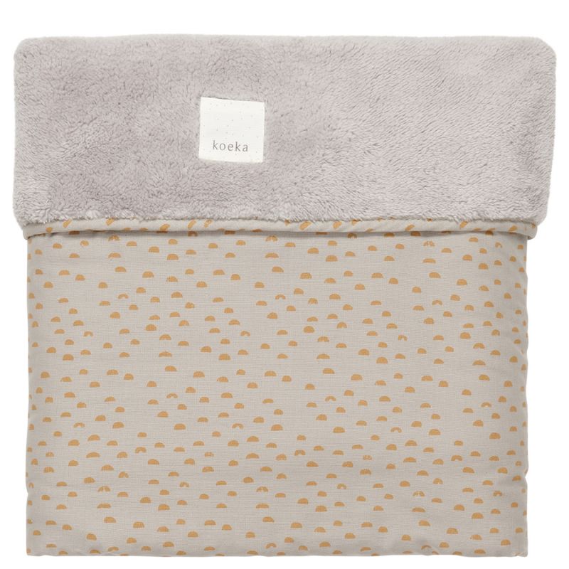 Couverture Lit Bebe Malin Teddy Misty Grey Misty Grey Le Petit Zebre