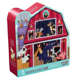 Puzzle - Barnyard 123 - 36 pcs