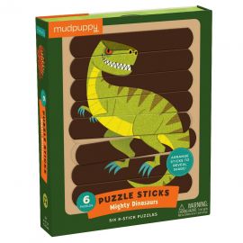Puzzle sticks - Dinosaures