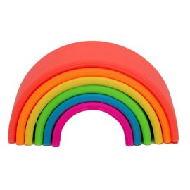 Set de jeux en silicone 6 Rainbow - néon
