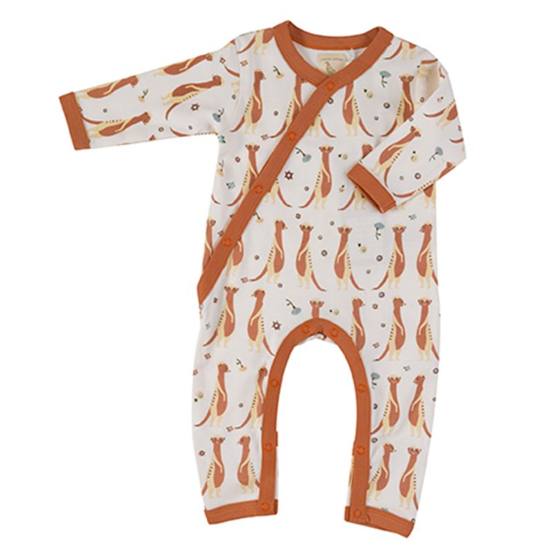 Pyjama Bebe Coton Bio Suricate Debout Le Petit Zebre