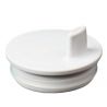 Bouchon à bec pour tasse Design Letters - blanc