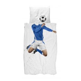 Housse de couette et taie - Soccer Champ Blue - 140 x 200/220 cm