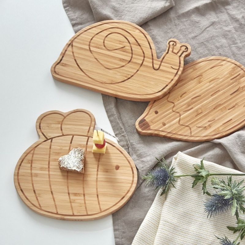 L/ÄSSIG Planche en bambou//Breakfast Board Garden Explorer Bee