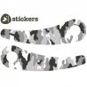 Stickers pour vélo ReBikenoir & blanc - Wishbone