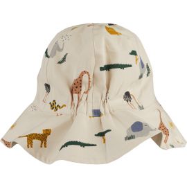 Chapeau de soleil Amelia - Safari sandy mix