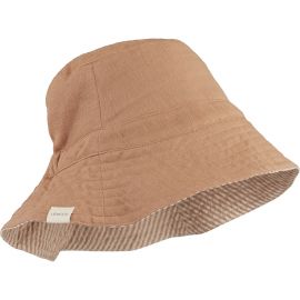 Cloby - Bonnet bébé anti-UV - Coconut brown - Le Petit Zèbre