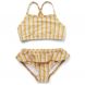 Bikini Norma - Stripe: Peach/sandy/yellow mellow