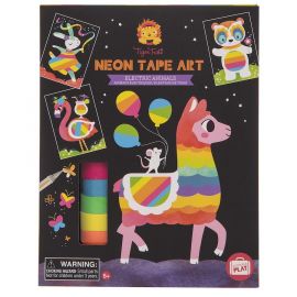Kit crÃ©atif - Neon Tape Art - Electric Animals