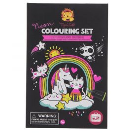 Set de coloriage Neon - Unicorn&Friend