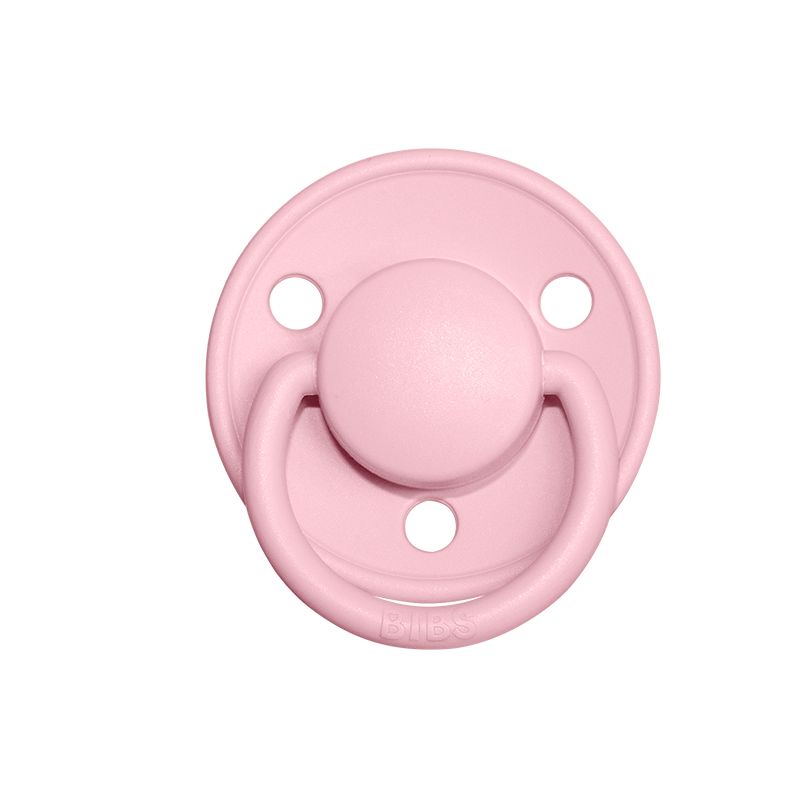 BIBS - Tétine BIBS de Lux en silicone - Baby Pink - Le Petit Zèbre