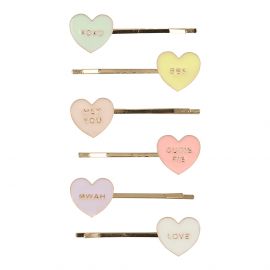 Pinces Ã  cheveux - Love hearts