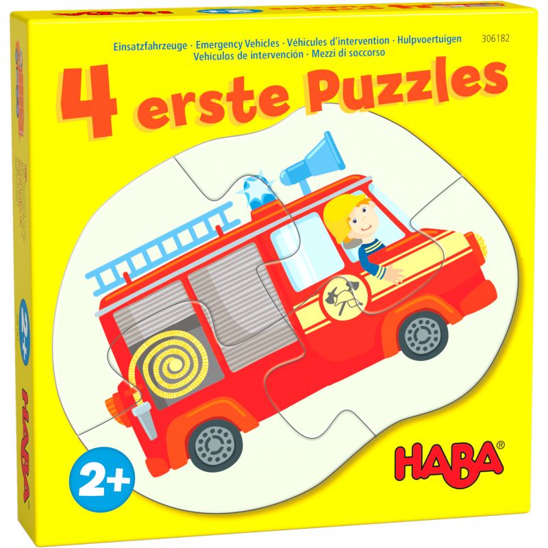 Haba - puzzle Le pompier - Le Petit Zèbre