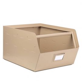 Bac de rangement en mÃ©tal Original - Beige