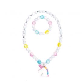 Set Collier et Bracelet - White Unicorn