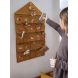 Calendrier de l'Avent mural - Nostalgia embroidery - Ochre