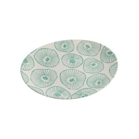 grande assiette en mélamine 'Jade' grande assiette en mélamine 'Jade'
