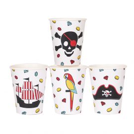 Paper cups - pirate