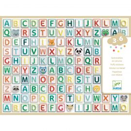 Gommettes en volume - Alphabet