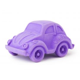 Jouet en caoutchouc naturel - Small Beetle Car - Carlito Purple