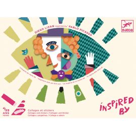 Inspired By - Collages & stickers - Têtes au carré