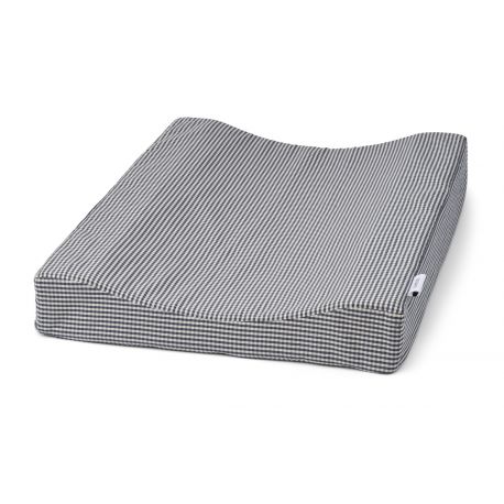 Matelas Ã  langer Fritz - Y & D check: Whale blue & Sandy