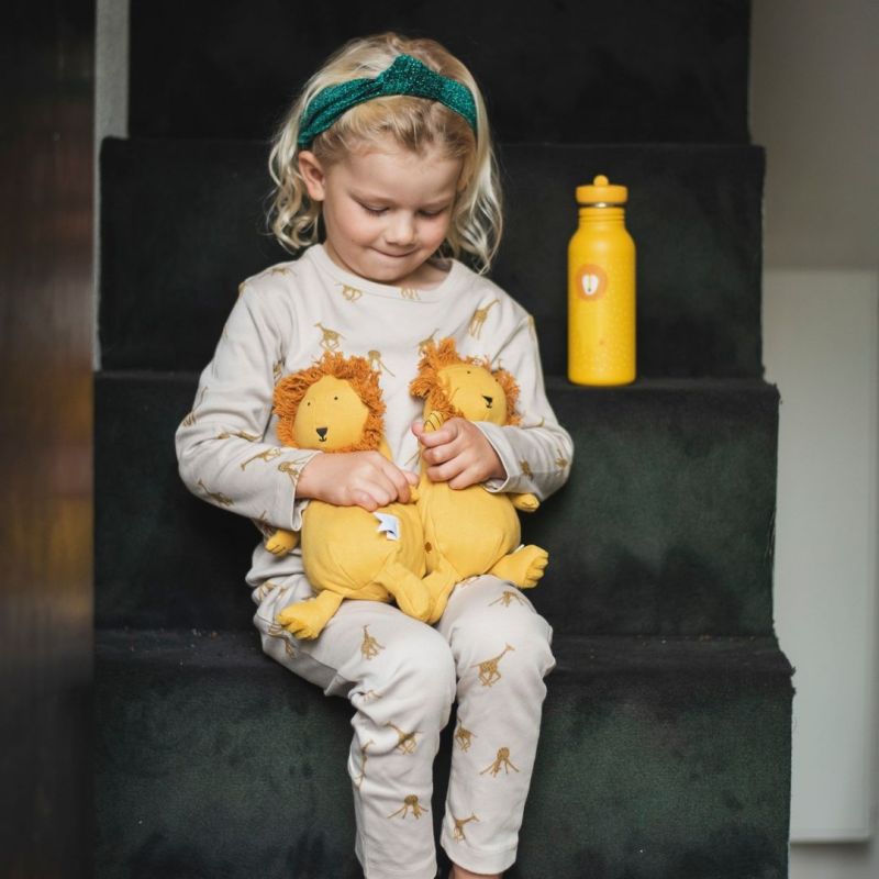 Trixie Baby Gourde enfant MR. LION coloris jaune - 4MURS