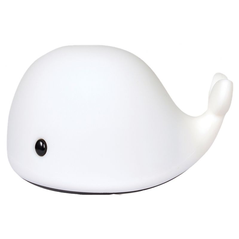 Grande Veilleuse Baleine Big'Whale Blanc Silicone Little L