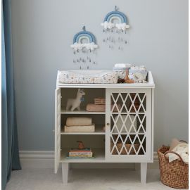 Set de 2 paniers de rangement - Forest &Dusty Blue