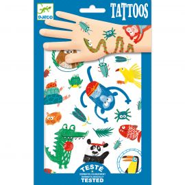 tatouages éphémères 'museaux'