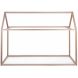 Structure Lit Cabane - Naturel - 90 x 200 cm