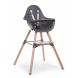 Chaise Haute 2-en-1 Evolu 2 - Naturel / Anthracite