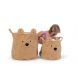 Panier de rangement Teddy - 30 x 30 x 30 cm - Beige