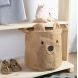 Panier de rangement Teddy - 30 x 30 x 30 cm - Beige