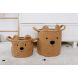 Panier de rangement Teddy - 30 x 30 x 30 cm - Beige