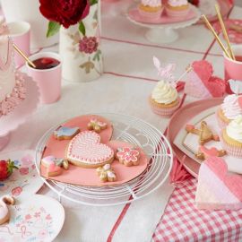 Petites assiettes - Pink Heart